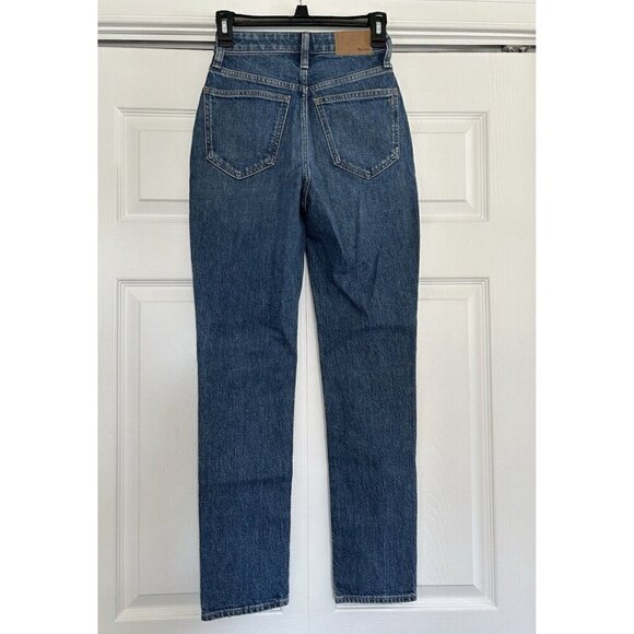 MADEWELL The Curvy Perfect Vintage Jean Blue Decatur Wash Tapered Leg Size 23 - Picture 3 of 11
